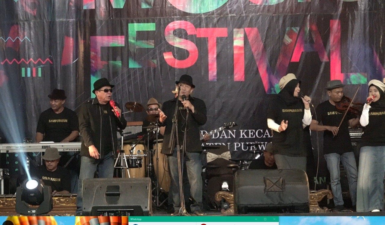 Linuhung Band Pecahkan Festival Musik Dengan Aransemen Etnik Modern
