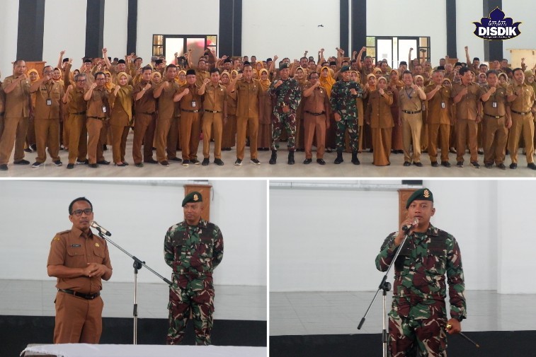Komandan Batalyon Armed 9 Jalin Silaturahmi dengan Disdik Purwakarta