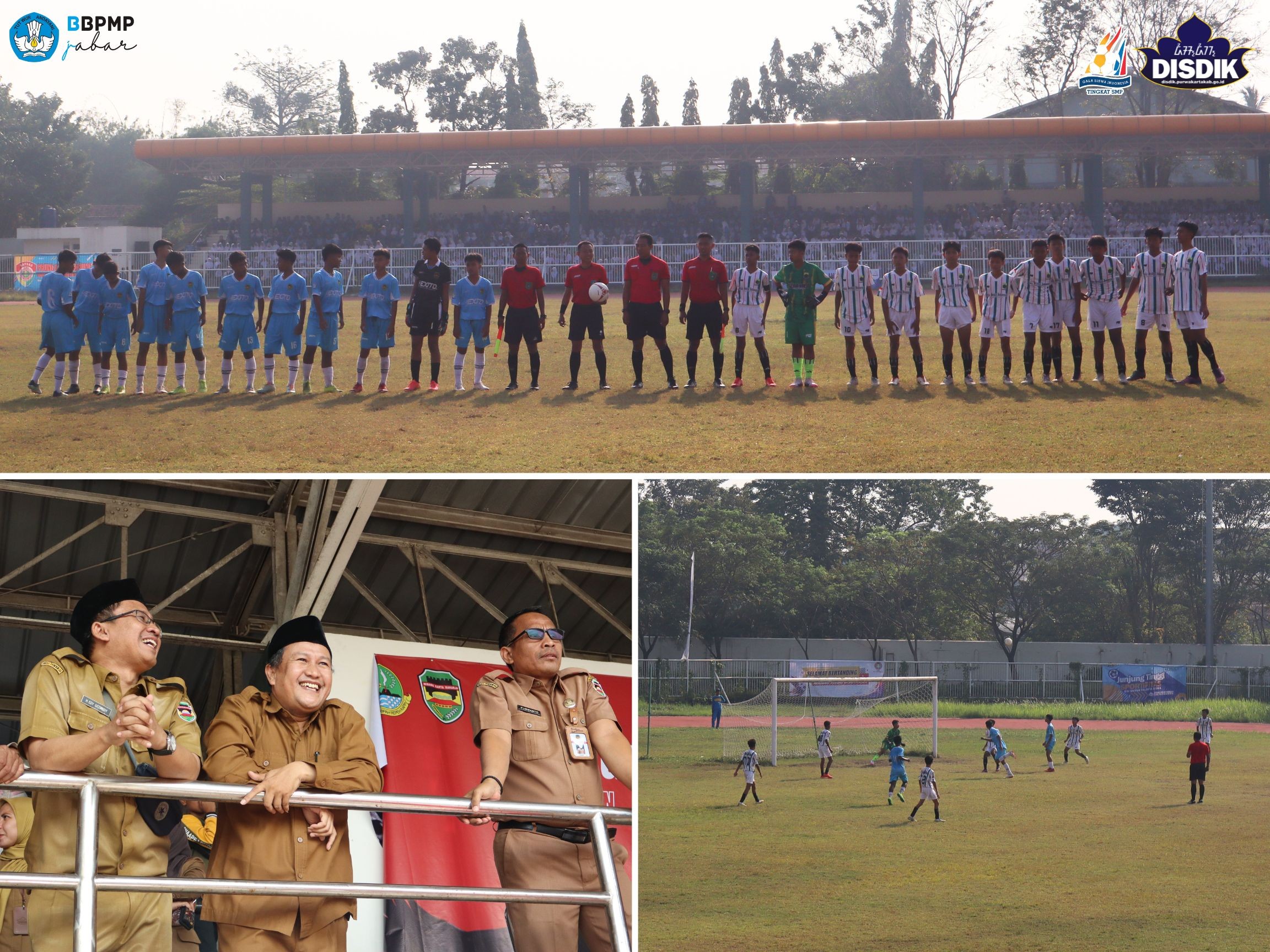 Pertandingan ke-3, Tim GSI Kabupaten Purwakarta Menang 3 - 0 