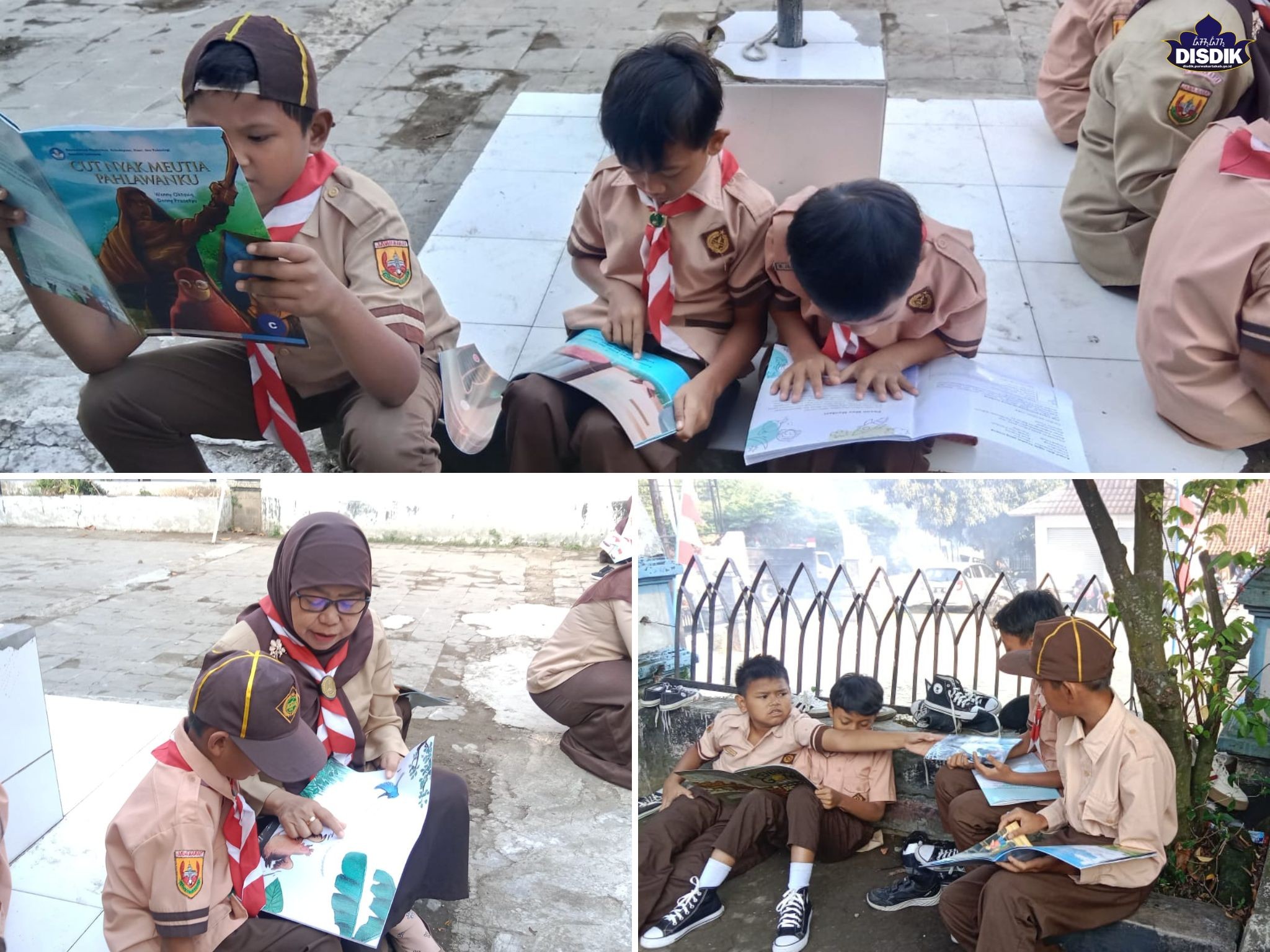 SDN 1 Cianting Sukatani Wajibkan Siswa Membaca Satu Bulan Satu Buku