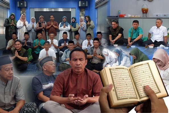 Khotmil Qur-an di Dinas Pendidikan Kabupaten Purwakarta