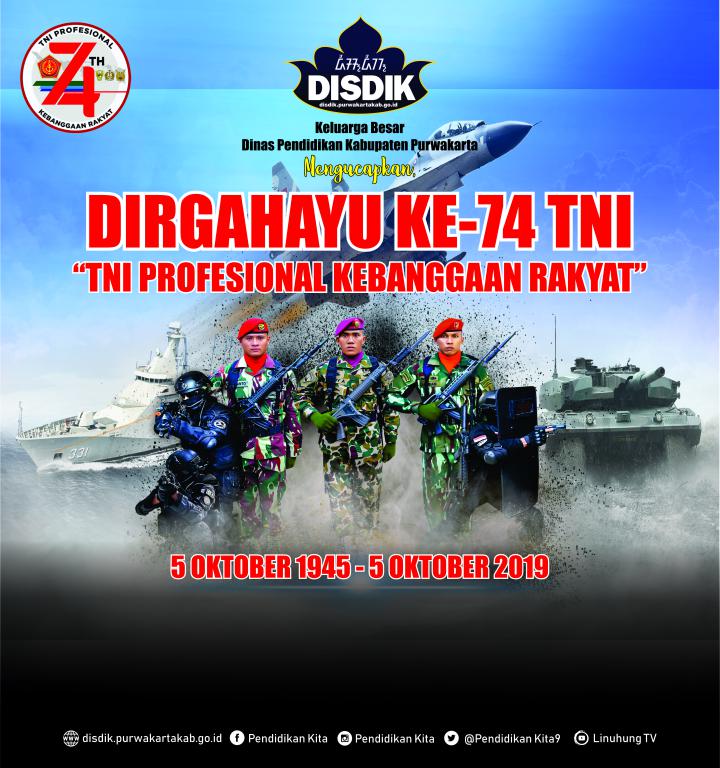 DIRGAHAYU KE-74 TNI 
